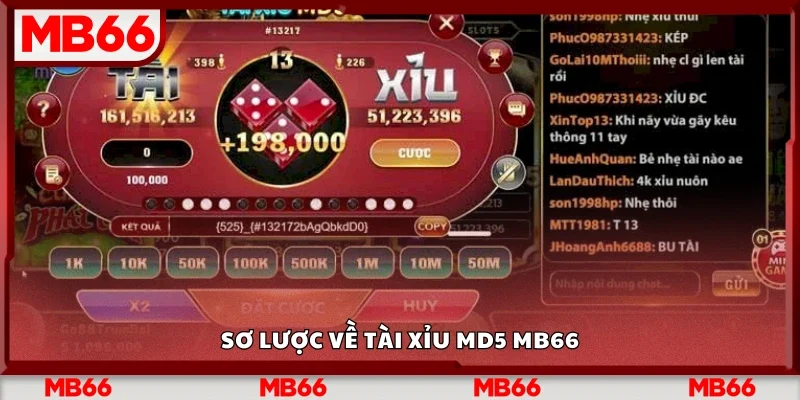 Sơ lược về Tài Xỉu MD5 Mb66